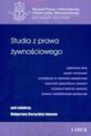 Studia z prawa żywnościowego - Małgorzata Korzycka-Iwanow