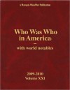 Who Was Who in America -Volume 21, Vol. 21 - Who's Who