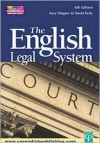 The English Legal System - David Kelly