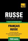 Vocabulaire Francais-Russe Pour L'Autoformation - 7000 Mots - Andrey Taranov