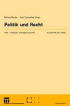 Politik Und Recht - Michael Becker, Ruth Zimmerling