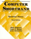 Computer Shorthand: Real-Time Theory - Jean Gonzalez, Alan Roberts