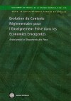 Evolution Du Contexte Reglementaire Pour L'Enseignement Prive Dans Les Economies Emergentes: Avant-Projet Et Documents Des Pays - World Bank Group, Jee-Peng Tan, Harry Patrinos