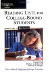 Reading Lists for Coll Bound Students, 3 (Reading Lists for College-Bound Students) - Arco