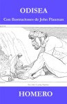 Odisea (Con Ilustraciones de John Flaxman) (Spanish Edition) - Homero , John Flaxman 