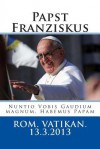 Papst Franziskus - Jeffrey M Stonecash