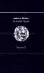 Levinas Studies, Volume 3: An Annual Review - Jeffrey Bloechl