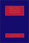 Selecting Research Methods - W. Paul Vogt