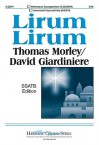 Lirum Lirum - David Giardiniere, Thomas Morley