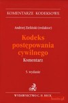 Kodeks postępowania cywilnego 5 wyd - Andrzej Zieliński, Flaga - Gieruszyńska Kinga