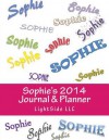 Sophie's 2014 Journal & Planner - Zondervan Publishing