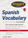 Schaum's Outline of Spanish Vocabulary, 3ed (Schaum's Outline Series) - Conrad J. Schmitt