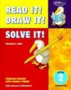 Read It! Draw It! Solve It!: Problem Solving with Animal Themes, Grade 2 Workbook - Elizabeth D. Miller