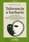 Tolerancia O Barbarie - Manuel Cruz