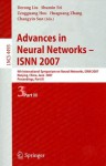 Advances in Neural Networks - ISNN 2007: 4th International Symposium on Neural Networks, ISNN 2007 Nanjing, China, June 3-7, 2007 Proceedings, Part III - Derong Liu