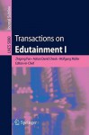 Transactions On Edutainment I (Lecture Notes In Computer Science) - Zhigeng Pan