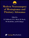 Modern Neurosurgery Of Meningiomas And Pituitary Adenomas - R. Fahlbusch, W.J. Bock, Mario Brock, M. Buchfelder, M. Klinger