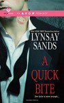 A Quick Bite (Avon Romance) - Lynsay Sands