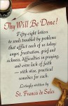 Thy Will Be Done: Letters to Persons in the World - St. Francis de Sales