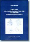 Struktury terytorialno-administracyjne i ich reformy w krajach europejskich - Tomasz Kaczmarek