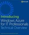 Introducing Windows Azure for IT Professionals (Introducing (Microsoft)) - Mitch Tulloch