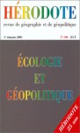 Hérodote, Numéro 100: Ecologie Et Géopolitique En France - Béatrice Giblin