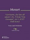 "Giovinette, che fate all' amore", No. 5 from "Don Giovanni", Act 1, K527 (Full Score) - Wolfgang Amadeus Mozart