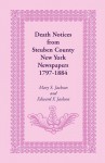 Death Notices from Steuben County, New York Newspapers, 1797-1884 - Mary Smith Jackson