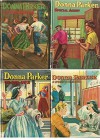 Donna Parker Books 1-4 Complete Set with Original 1950s First Issue Covers: Donna Parker at Cherrydale; Donna Parker, Special Agent; Donna Parker on Her Own; and Donna Parker: A Spring to Remember - Marcia Martin, John Nielsen, Sari