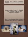 Impson (James) v. U.S. U.S. Supreme Court Transcript of Record with Supporting Pleadings - MELVYN CARSON BRUDER, ROBERT H BORK