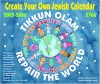 Create Your Own Jewish Calendar 2005-2006, 5766: Tikkun Olam: Repair the World - Susan Fischer Weis