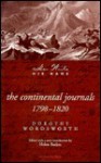 The Continental Journals (Her Write His Name) - Dorothy Wordsworth, Marie M. Roberts, Helen Boden