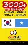 3000+ Korean - Somali Somali - Korean Vocabulary (Korean Edition) - Gilad Soffer