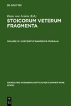 Stoicorum Veterum Fragmenta Volume 3: Chrysippi fragmenta moralia. Fragmenta Successorum Chrysippi - Hans von Arnim