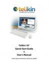 Telikin 18" Quick Start Guide and User's Manual - Sondra Cholach, Rick Strouse, Ken McCarter, Jeff Bell