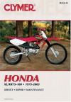 Clymer Honda XL/Xr75-100, 1975-2003 - Clymer Publishing