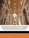 Essays, Critical and Historical: Poetry with Reference to Aristotle's Poetics. Introduction of Rationalistic Principles Into Revealed Religion. Fall o - John Henry Newman