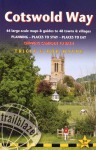 Cotswold Way: 44 Large-Scale Walking Maps & Guides to 48 Towns and Villages Planning, Places to Stay, Places to Eat - Chipping Campden to Bath (British Walking Guides) - Tricia Hayne, Bob Hayne