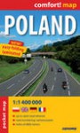 Poland 1:1 400 000 Mapa Samochodowa Kieszonkowa - None