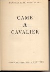 Came A Cavalier - Frances Parkinson Keyes