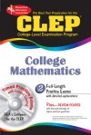 CLEP College Mathematics w/ TestWare CD - Mel Friedman, CLEP