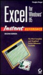 Excel for Windows 95 Instant Reference - Douglas Hergert