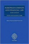 European Company And Financial Law: Texts And Leading Cases - Klaus J. Hopt