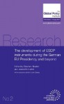 The Development of Esdp Instruments During the German Eu Presidency and Beyond - Stephen Haseler