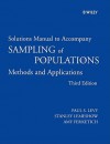 Sampling of Populations: Methods and Applications: Solutions Manual - Paul S. Levy, Stanley Lemeshow