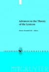 Advances in the Theory of the Lexicon - Dieter Wunderlich