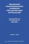 Bochumer Philosophisches Jahrbuch Fur Antike Und Mittelalter: Band 11. 2006 - Burkhard Mojsisch