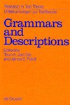 Grammars and Descriptions: Study in Text Theory and Text Analysis - Teun A. van Dijk