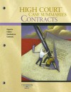 High Court Case Summaries On Contracts (Keyed To Fuller, 8th) (High Court Case Summaries) - Thomson West