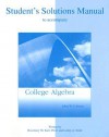 Student Solutions Manual to Accompany College Algebra - John W. Coburn